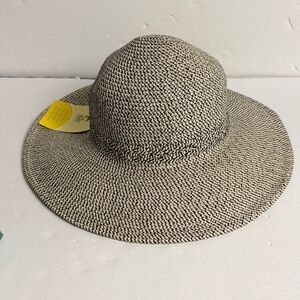 Elegant Black and Cream Women's SunDay Afternoons Hat